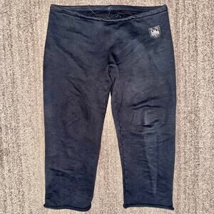 Gosha Rubchinskiy Kayne West Men's Vulture Sweatpants Black Size 3